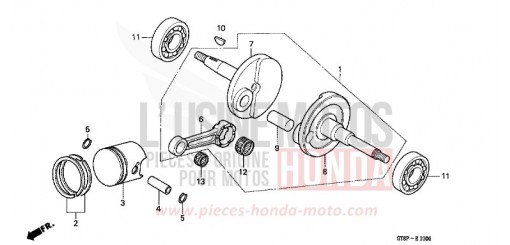 VILEBREQUIN/PISTON PK50P de 1993
